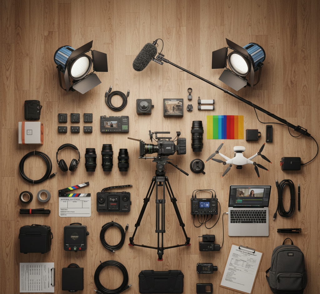 Filmausrüstung: Was du für deinen Dreh benötigst
